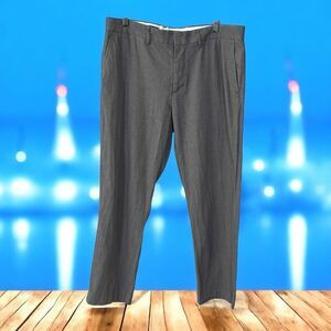J CREW BEDFORD Men's Gray Pants 100% cotton 34x30